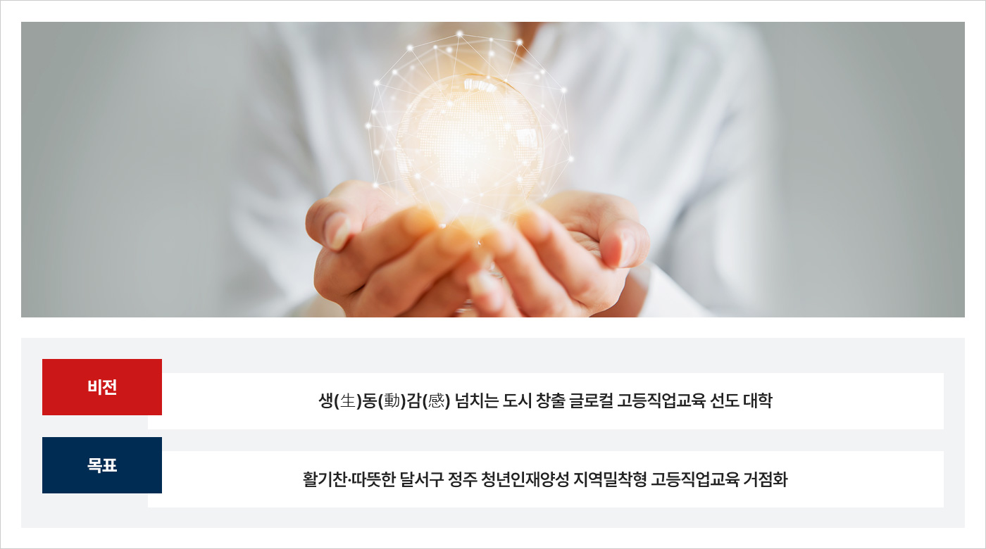 HiVE사업단의 비전 및 목표